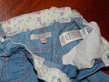 Nenosené rifličky, marks & spencer,110