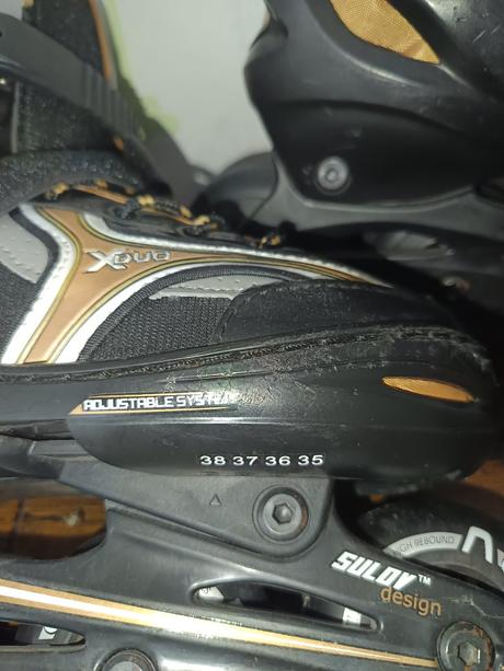 Detské kolieskové korčule, sulov