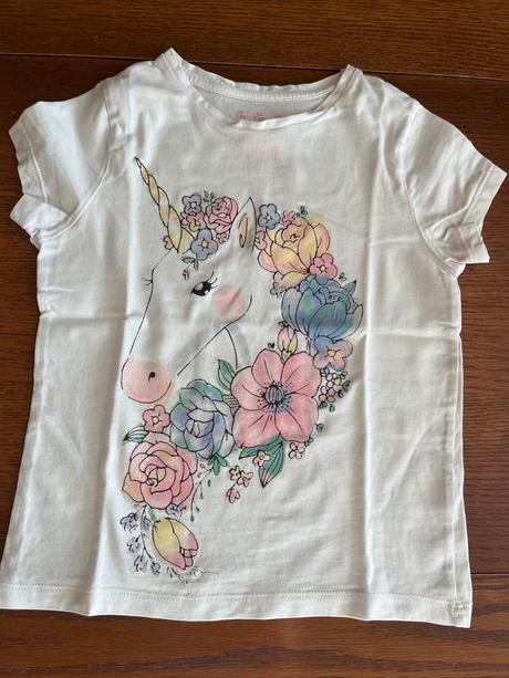 Letné pyžamko s jednorožcom 116, h&m,116