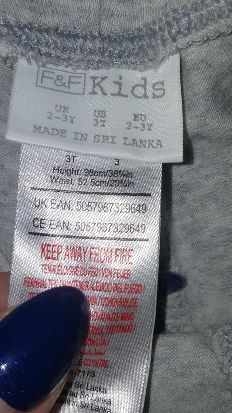 Dievčenské pyžamko f&f 98, f&f,98