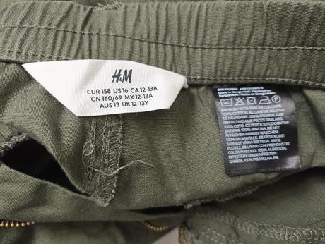 Nohavice h&m, h&m,158