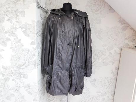 Luxusny damsky vintage oversize plašt, 42