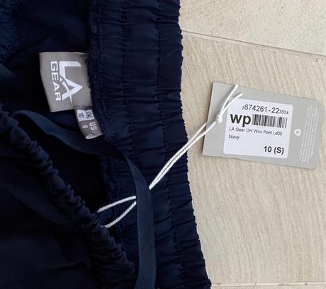 Športové ľahké nohavice uk 10, l.a. gear,34 / 36 / s