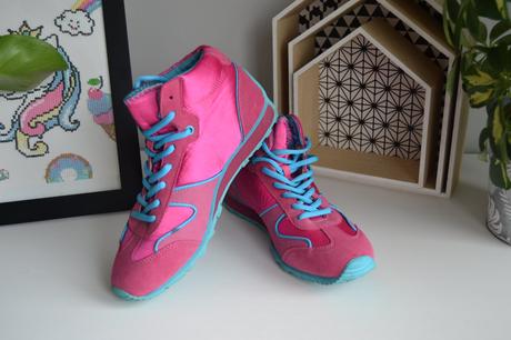 Ružové členkové tenisky so vzorom vtákov, veľ. 38, 38