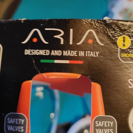 Celotvárova maska na potápanie aria oceán reef, 