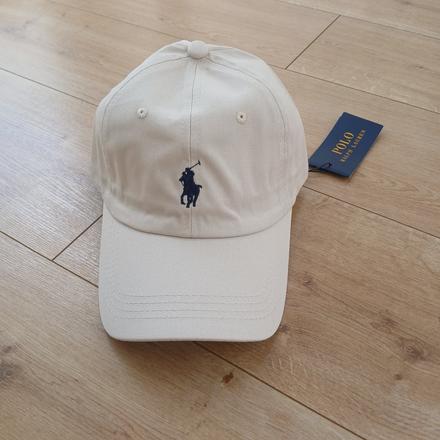 Béžová šiltovka, ralph lauren