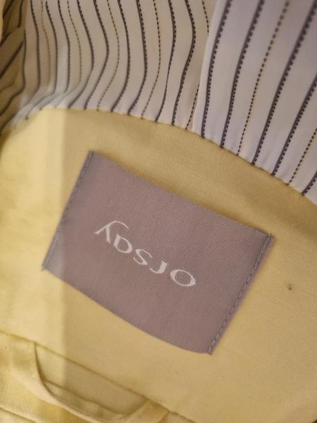 Žlté elastické sako orsay veľ. s, orsay,s