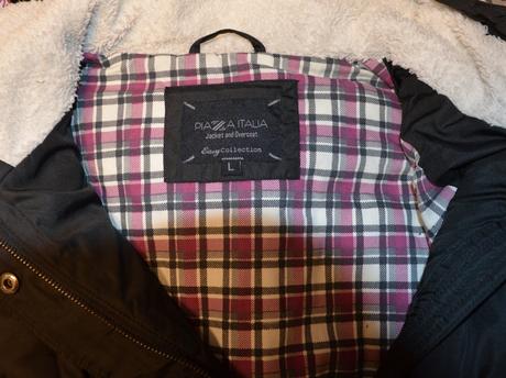 Zimná bunda s kapucou piazza italia, piazza italia,158