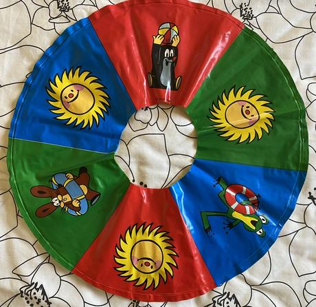 Nafukovací kruh - koleso + kúpacia čiapka,