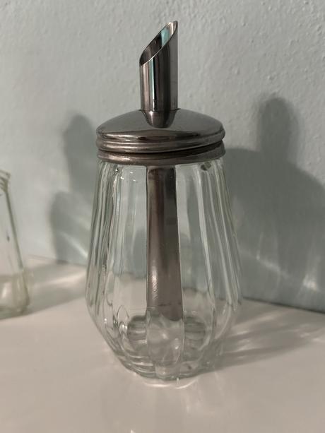 Retro cukornička a nádoba na olej- cena spolu, 