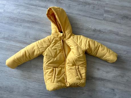 Prechodná bunda pre dievčatko, mierne zateplená, pepco,110