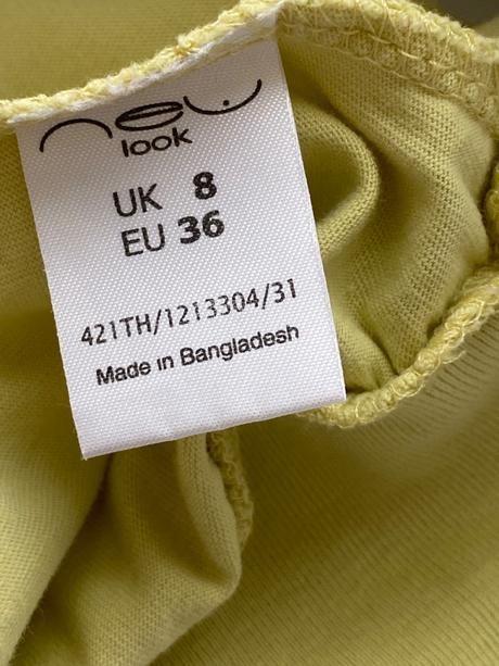 New look - tričko / top s viazaním na krku, new look,36