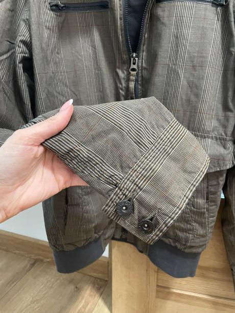 Hnedosivá bunda, fishbone,m