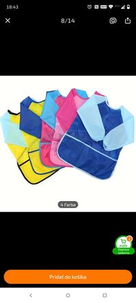 Zástera na výtvarnú,