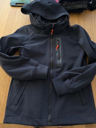 Softshell bunda, h&m,140