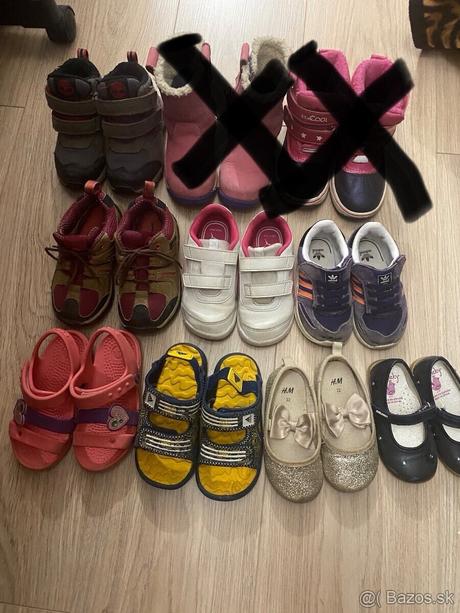 Balík topánok pre dievča 18ks, 24