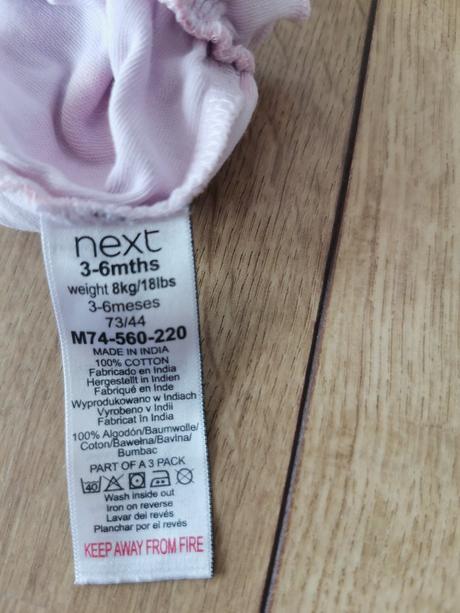 Opalovacky/letne body next 3-6m, next,68