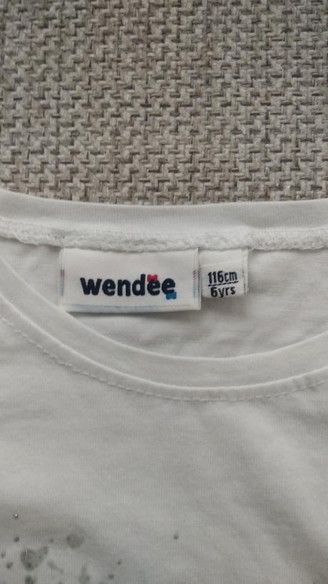 Biele tričko so srdiečkom, 116