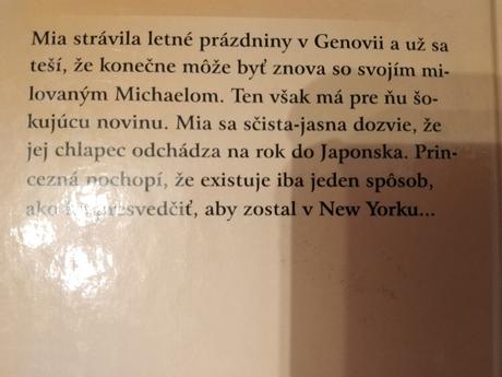 Séria princezná mia, 