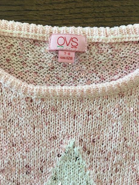 Flitrikovaný svetrík ovs, ovs,128
