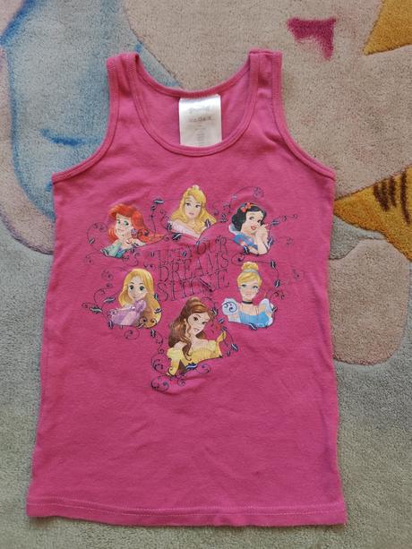 Veľ.122/128 tielko, disney,122