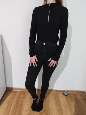 Set skinny slim rifle a tricko, sinsay,s