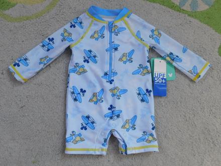 Ochranný overal do vody disney baby, uv 50+, disney,68