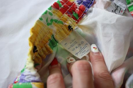 Vintage plisovaná sukňa gérard pasquier, m