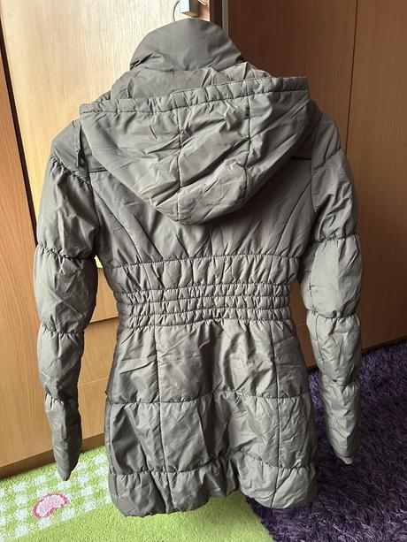 Dlhšia zimná bunda veľ. 34, orsay,34