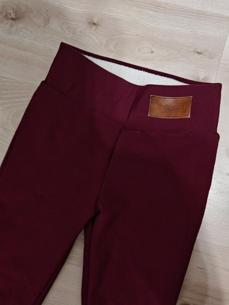 Vyteplené termo nohavice uni,