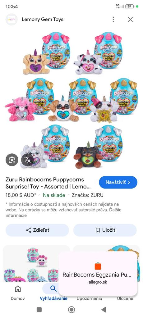 Rainbocorns suprise, 