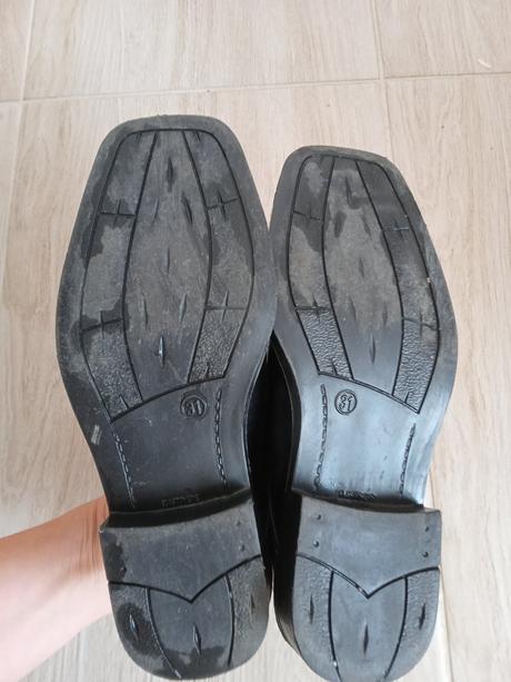 Spoločenské topánky 3x obuté, protetika,31