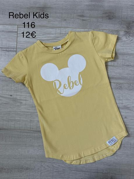 Tričko rebel, rebel kids,116