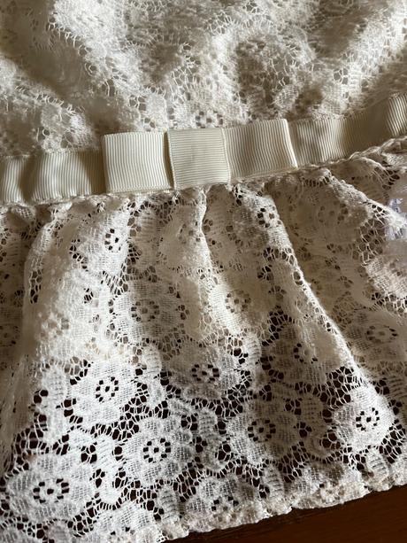 Čipkovaná blúzka veľ. 116/122, e-vie,116