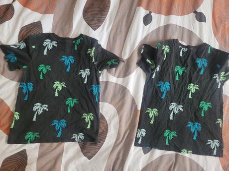 Tricka dvojicky motív palma, h&m,122
