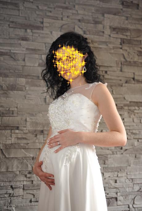 Svadobné šaty vhodné aj pre tehuľky- xs, s, xs