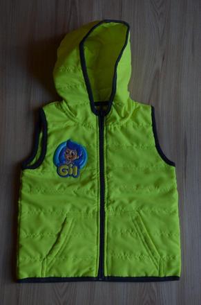 Jarna neonovo zlta vesta top stav, 98