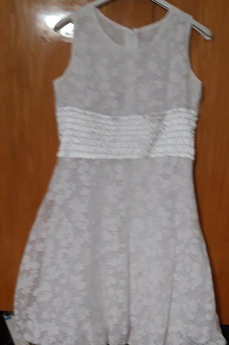 Šaty na prve sväte prij.7az 9r.jednoduche, 128