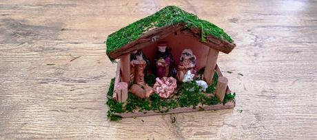 Drevený betlehem - 10x15 cm, 