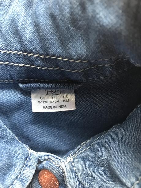 Riflová bundička, f&f,80