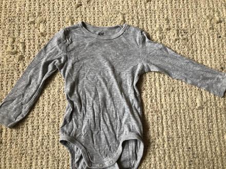 Body z organickej bavlny, h&m,80