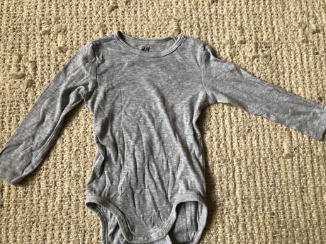 Body z organickej bavlny, h&m,80