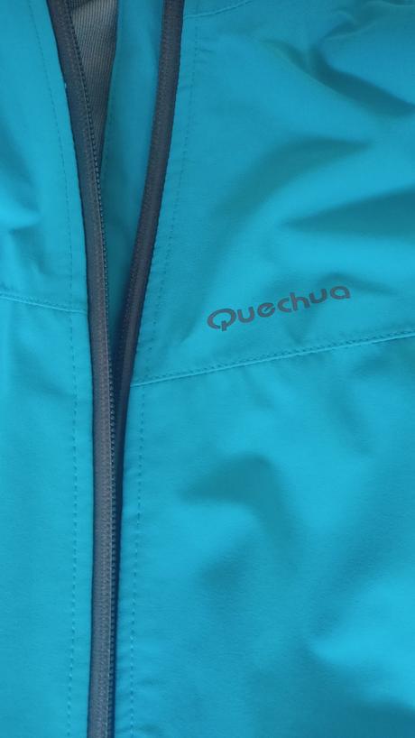 Dievcenska/damska nezateplena softshhellova bunda, quechua,m