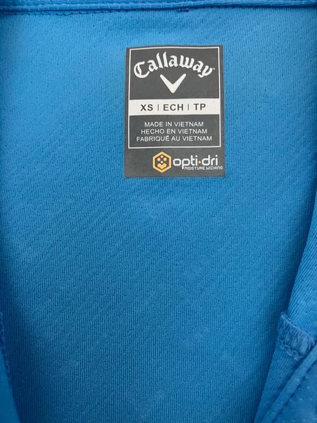 Golfove tricko zn. callaway, xs