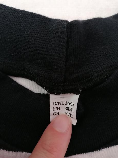 Čierno-biele tielko, 36