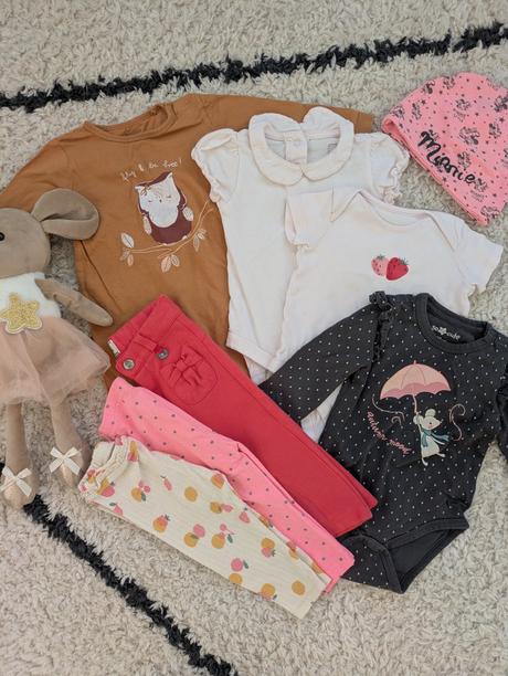 Balík oblečenia veľkosť 80, 68–80