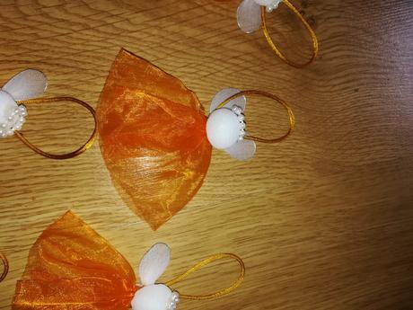 8kusov - anjelikovia na stromček hand made, 