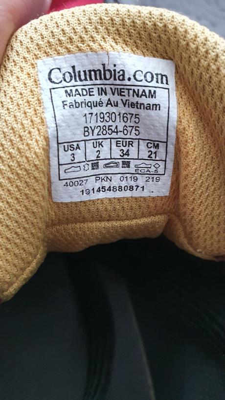 Turistická obuv columbia, columbia,34