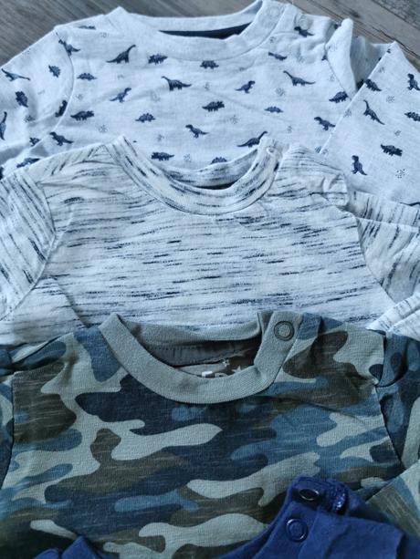 Dlhorukávové tričká 4 kusy f&f, f&f,62