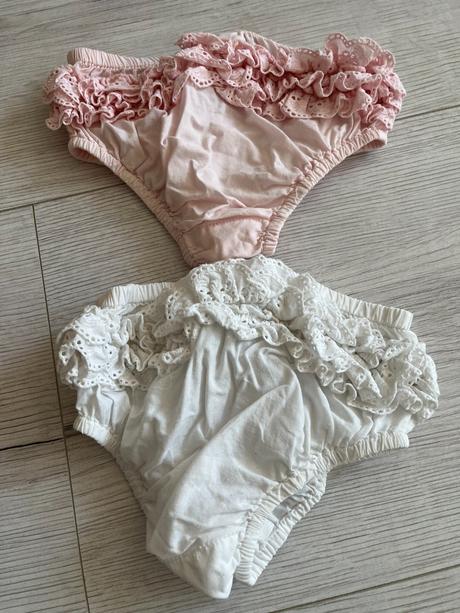 Detské nohavičky na plienku s volánom, next,80